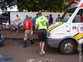 Acidente na Av. Joaquim Murtinho próximo ao Leiliani