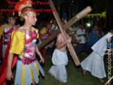 Igreja Católica - Incenação da Paixão de Cristo realizada no Parque Ecológico Vila Juquita