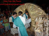 Igreja Católica - Incenação da Paixão de Cristo realizada no Parque Ecológico Vila Juquita