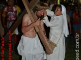 Igreja Católica - Incenação da Paixão de Cristo realizada no Parque Ecológico Vila Juquita