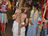 Igreja Católica - Incenação da Paixão de Cristo realizada no Parque Ecológico Vila Juquita