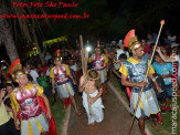 Igreja Católica - Incenação da Paixão de Cristo realizada no Parque Ecológico Vila Juquita