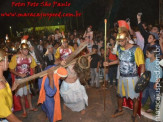 Igreja Católica - Incenação da Paixão de Cristo realizada no Parque Ecológico Vila Juquita