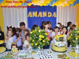 Aniversario 5 anos Amanda Gonçalves Azambuja