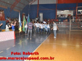 Abertura dos jogos escolares da E. E. Manoel Ferreira de Lima