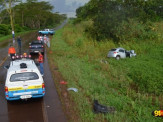 Morador de Dourados morre em batida entre Gol e carreta 