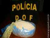 DOF prende jovem com pasta base de cocaína em Corumbá