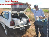 Maracaju: PRE e PM recuperam veículo roubado e apreendem cerca de 300 kg de maconha