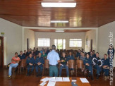 Comandante Major Juracy da 2ª CIPM apresenta Subcomandante Capitão Júlio Marcos a corporação e a população maracajuense