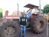 DOF recupera maquinário agrícola furtado na região rural de Itaporã