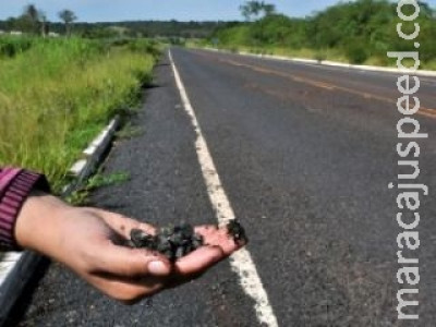 Asfalto de rodovia inaugurada por André há menos de 2 anos 