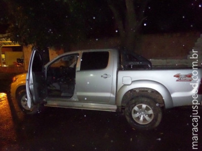 Caminhonete Hilux “dublê” é apreendida pela Polícia em MS