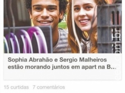 Mãe de Sérgio Malheiros é contra namoro com Sophia Abrahão