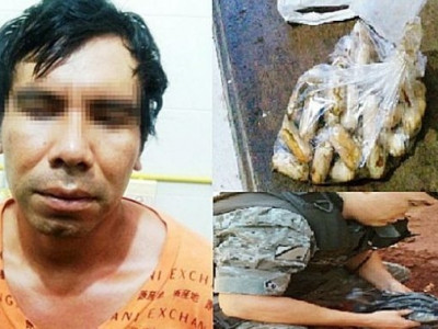 Boliviano é preso e internado no hospital para expelir cápsulas de cocaína