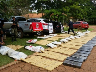 Traficante escondia quase duas toneladas de maconha em igreja de Pedro Juan