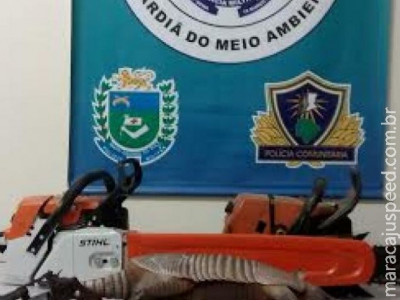 Capataz é preso com animal silvestre abatido, arma e munições