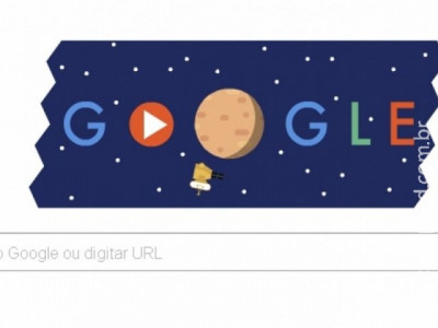 Google cria doodle especial em homenagem à chegada de sonda a Plutão 