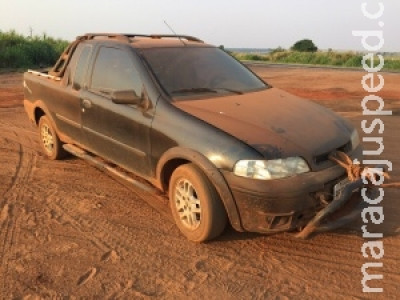 Veículo roubado no Paraná é recuperado na fronteira do MS