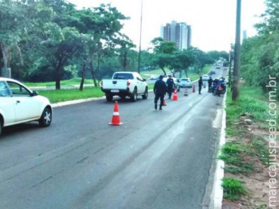 Treze são encaminhados para a delegacia durante operação da Polícia Militar