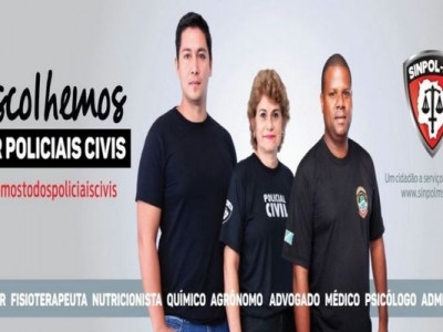 Sinpol-MS lança campanha publicitária por valorização dos policiais civis