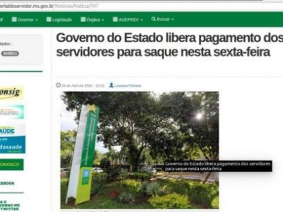 Servidores reclamam que Governo não depositou salários como anunciado