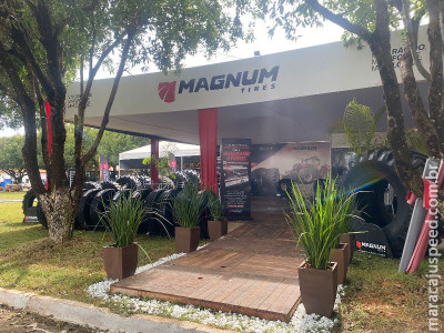 Magnum Tires apresenta nova linha de pneus agrícolas e de SUVs médios na Showtec 2024