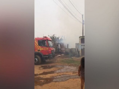 Briga entre irmãos termina com casa incendiada no São Conrado