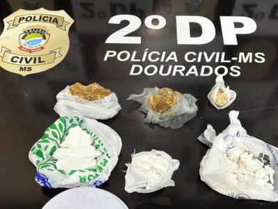 Sogra e genro que comandavam distribuição de crack e cocaína são presos em Dourados