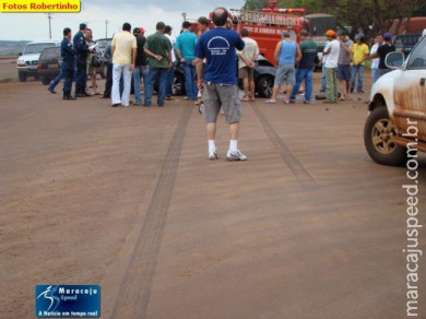 Morte na BR 267 em frente ao Posto 13