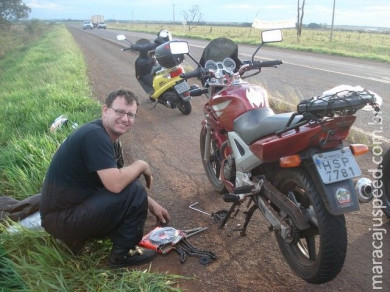 Rota da Serra Moto Clube esteve na Ilha Solteira.