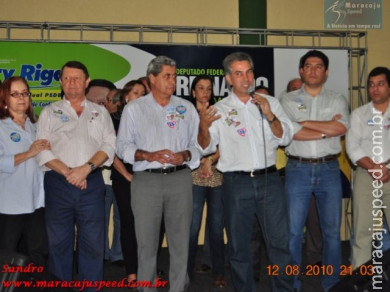 Lançamento da candidatura para Deputado Federal do Reinaldo Azambuja e para Deputado Estadual do Ary