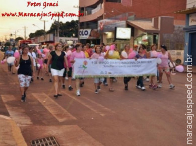 Fotos Social Caminhada Dia da Mulher em Maracaju