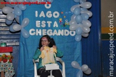 Chá de bebê do Iago, mãe Viviane Moraes