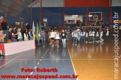 Abertura dos jogos escolares da E. E. Manoel Ferreira de Lima