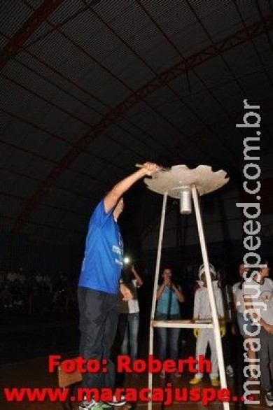 Abertura dos jogos escolares da E. E. Manoel Ferreira de Lima