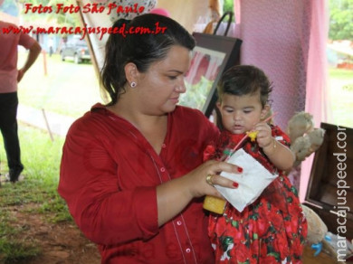 Aniversário de Luiza Corrêa - 1 ano de idade, filha de Luiz Henrique e Myami