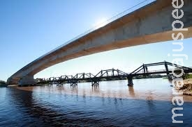 Ponte de acesso ao Pantanal tem meia pista interditada