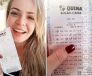 Paulinha Leite ganha pela 24ª vez na loteria: "tenho muita sorte"