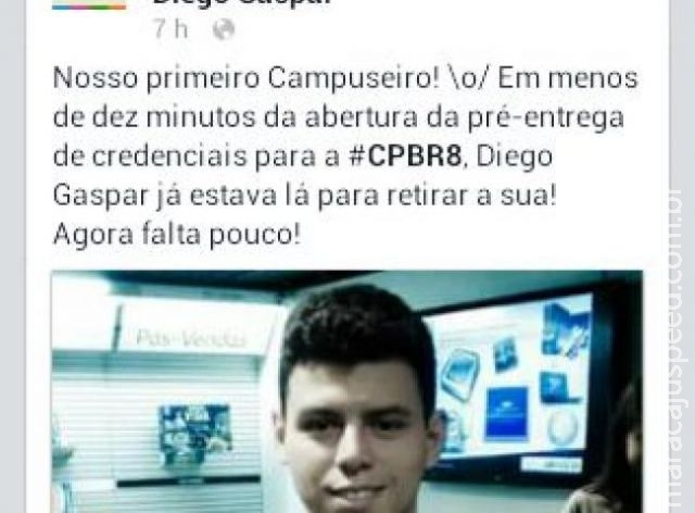 Jovem cria aplicativo e disputa prêmio em evento da internet