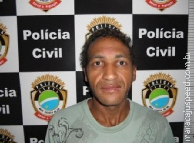 Homem suspeito de roubar e agredir casal em sítio é preso em MS