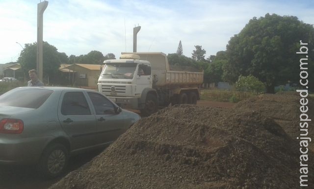 Maracaju: Obra de revitalização do estacionamento da Aunimar é iniciada