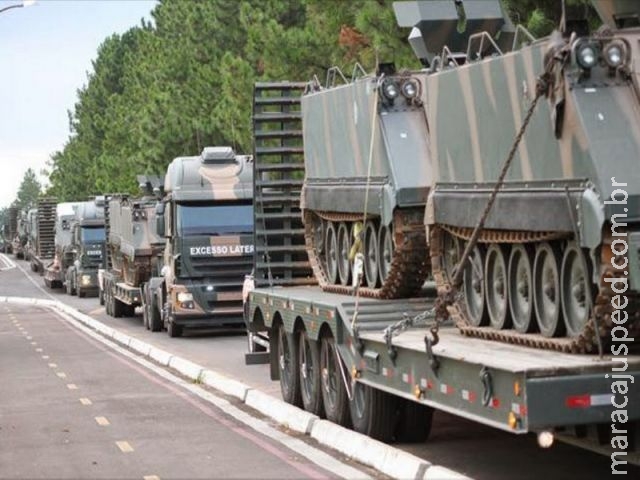 Exército se posiciona em todo o Brasil, aguardando a ordem do Povo Brasileiro