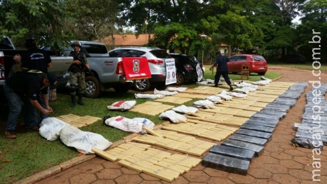 Traficante escondia quase duas toneladas de maconha em igreja de Pedro Juan