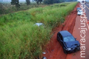 Vigia morre e três pessoas ficam feridas na colisão entre dois carros