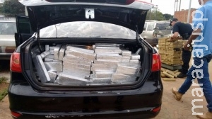 DOF apreende mais de 3 toneladas de maconha em seis carros