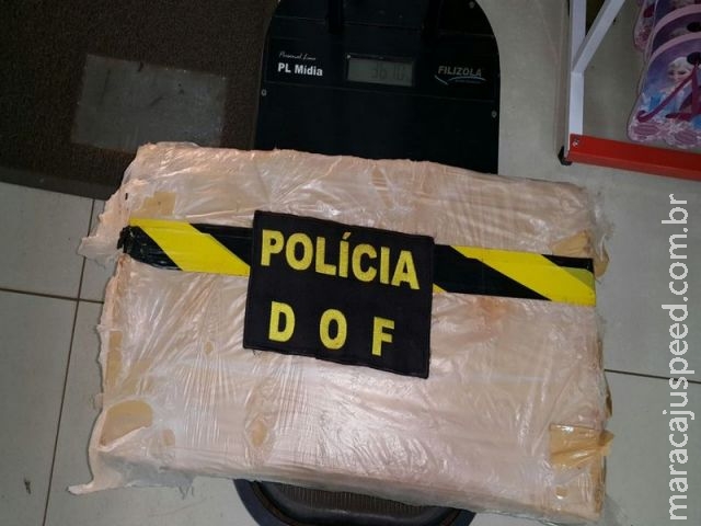 DOF prende casal com 36 kg de maconha em rodovia que dá acesso a Maracaju