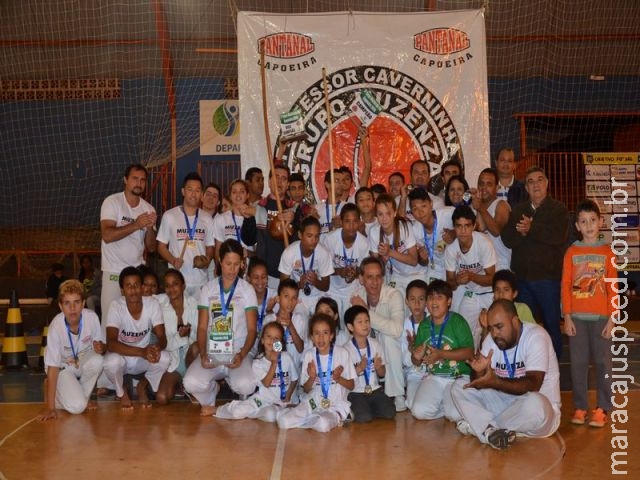 Maracaju, teve roda, berimbau e muito agito na Copa de Capoeira