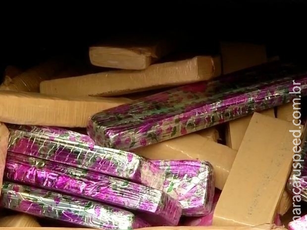 Maconha em papel de presente é apreendida em MS e dois são presos