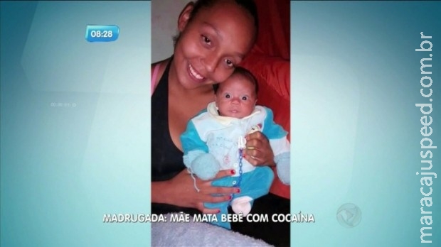 Bebê de dois meses morre após mãe dar cocaína a ele