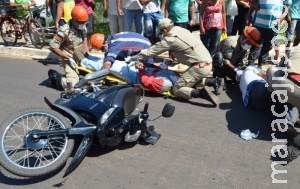 Moto atropela e mata homem de 74 anos que atravessava avenida